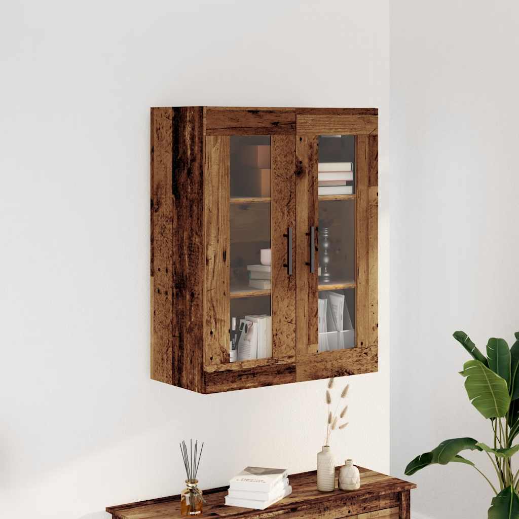vidaXL Szafka, stare drewno, 69,5x34x90 cm, materiał drewnopochodny