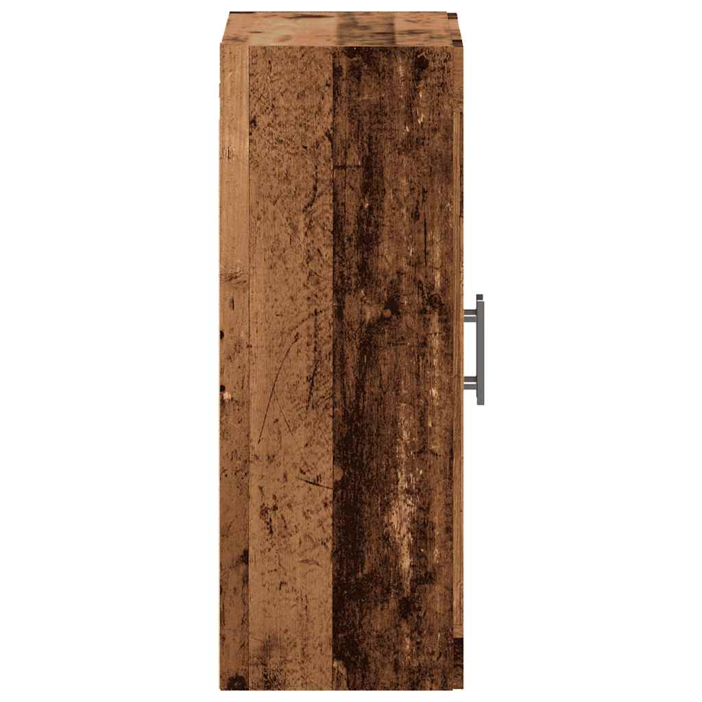 vidaXL Szafka, stare drewno, 69,5x34x90 cm, materiał drewnopochodny