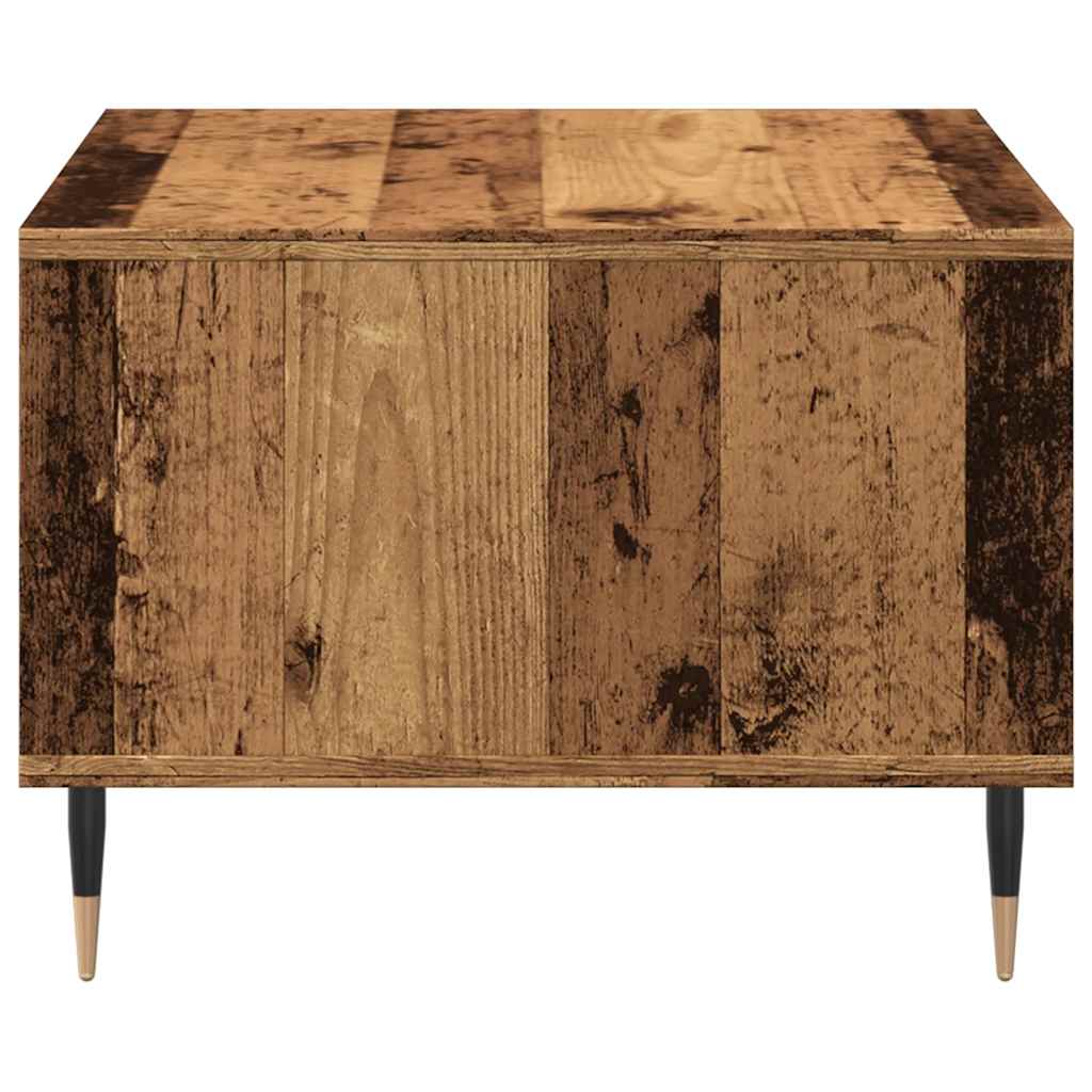 vidaXL Stolik kawowy, stare drewno, 60x50x36,5 cm