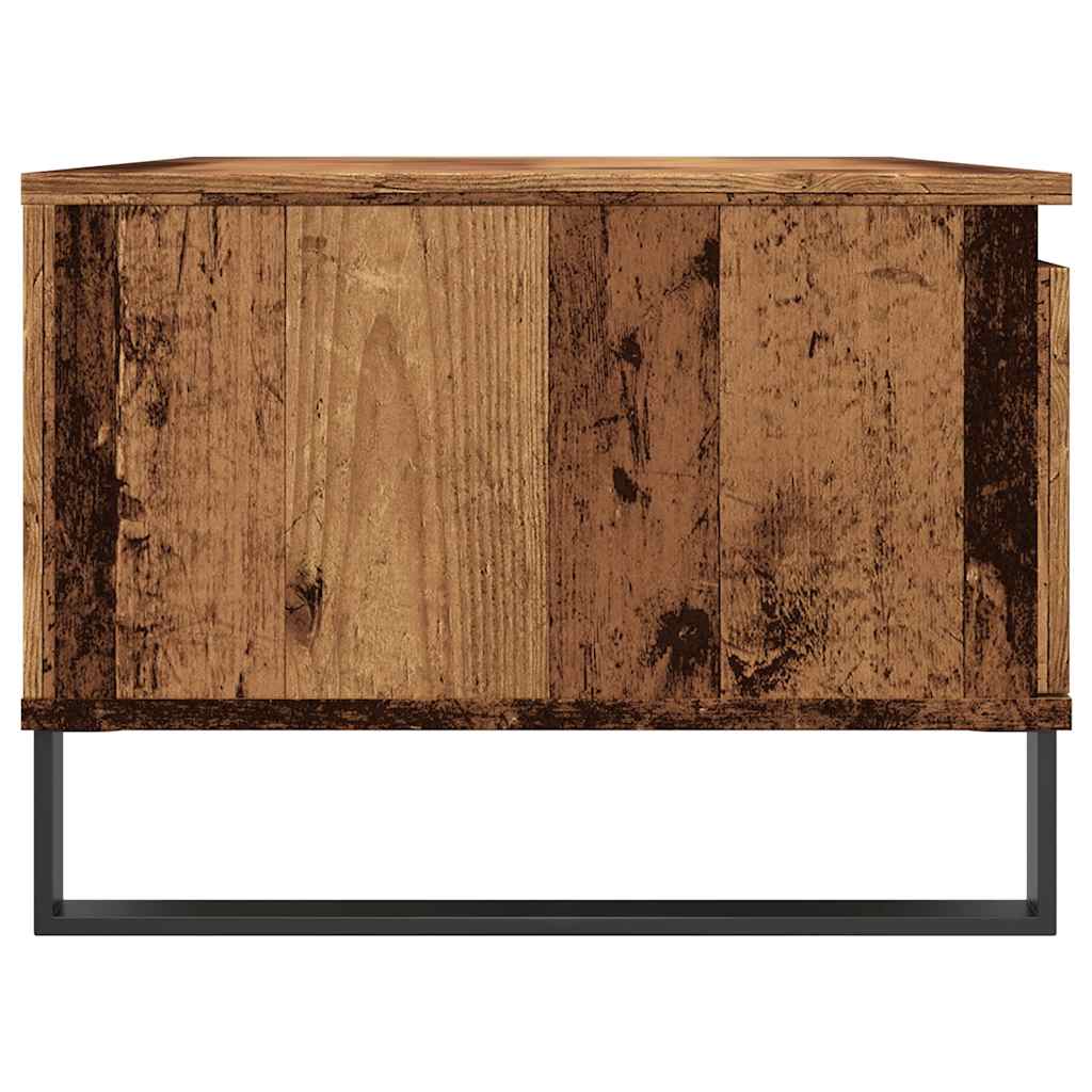 vidaXL Stolik kawowy, stare drewno, 90x50x36,5 cm