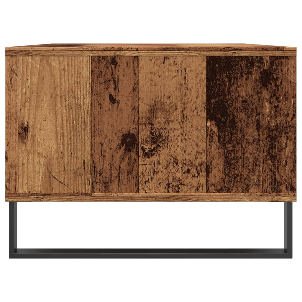 vidaXL Stolik kawowy, stare drewno, 90x50x36,5 cm