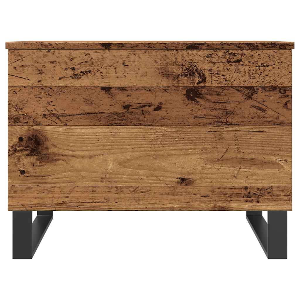 vidaXL Stolik kawowy, stare drewno, 60x44,5x45 cm