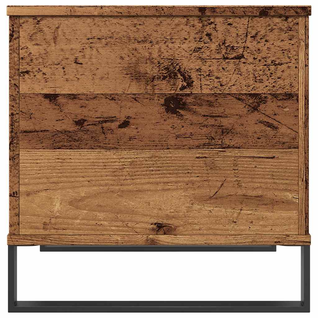 vidaXL Stolik kawowy, stare drewno, 60x44,5x45 cm