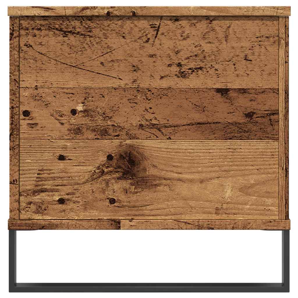 vidaXL Stolik kawowy, stare drewno, 90x44,5x45 cm