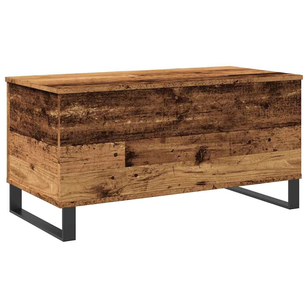 vidaXL Stolik kawowy, stare drewno, 90x44,5x45 cm