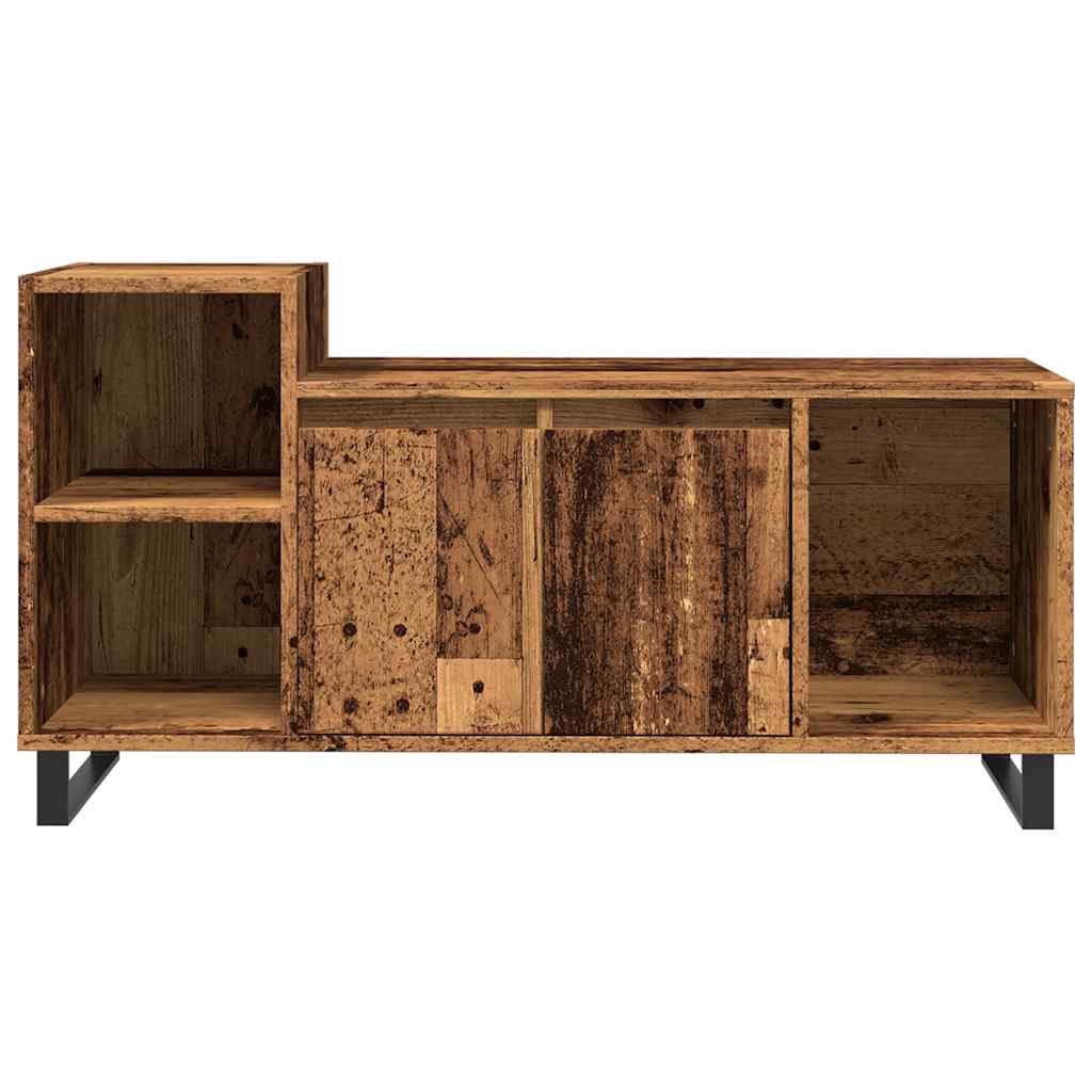 vidaXL Szafka pod TV, stare drewno, 100x35x55 cm