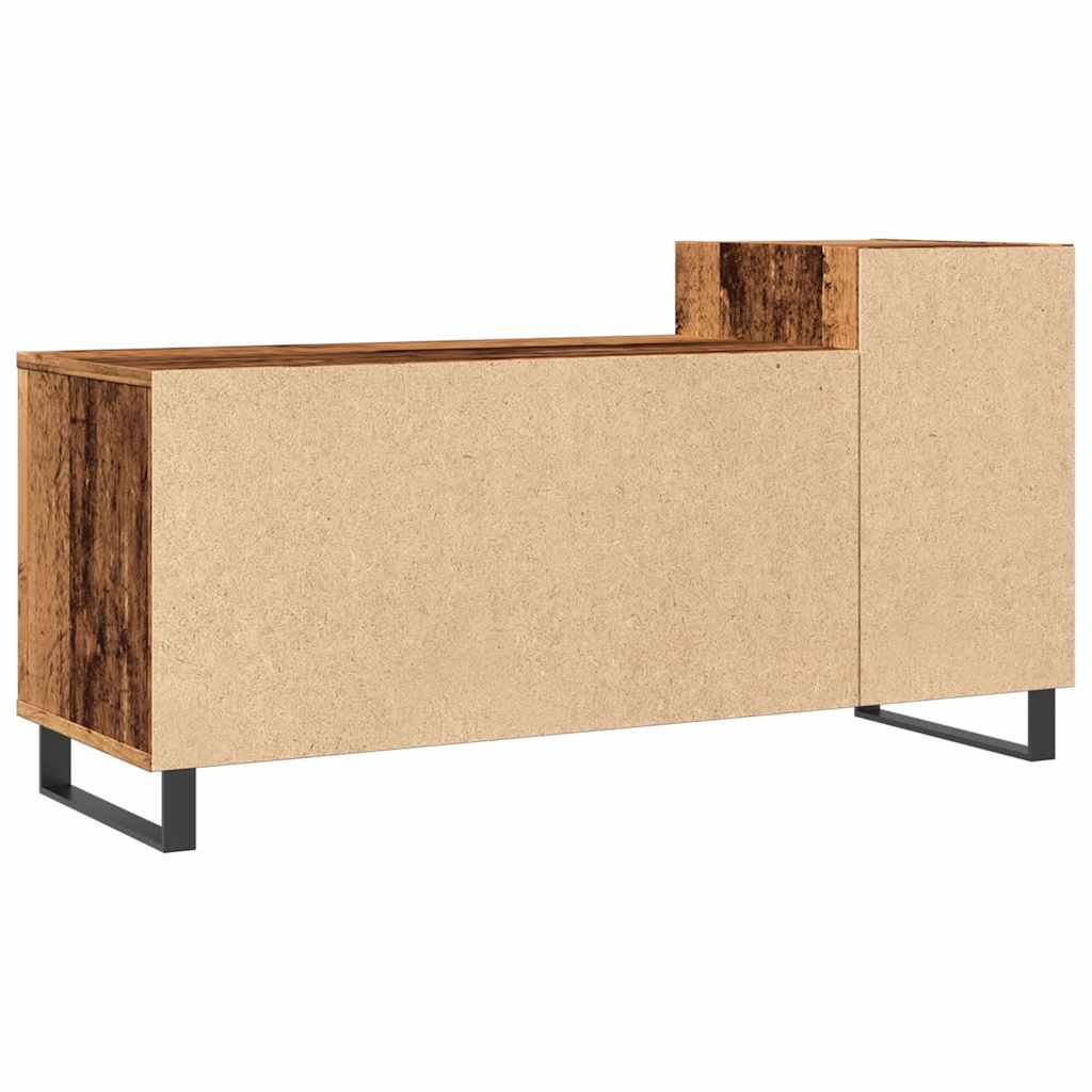 vidaXL Szafka pod TV, stare drewno, 100x35x55 cm