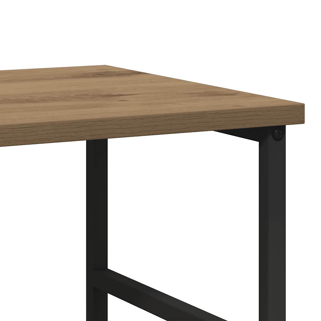 vidaXL Regał, dąb artisan, 50x33x153 cm, materiał drewnopochodny
