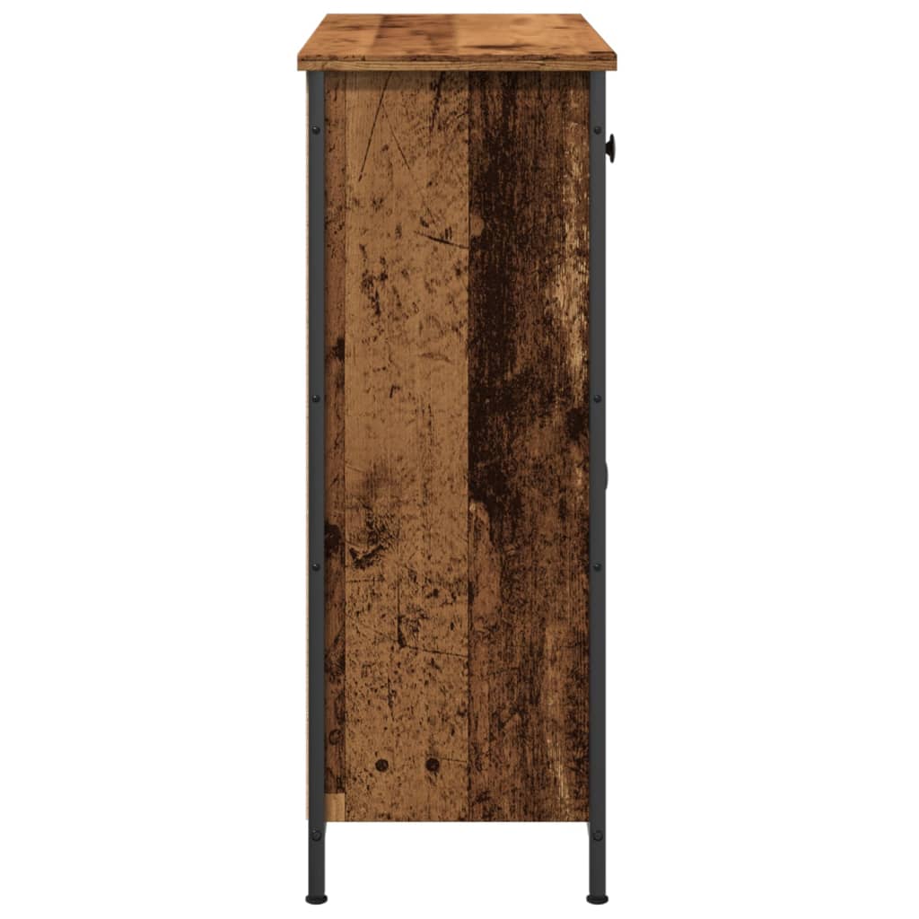vidaXL Szafka, stare drewno, 70x30x80 cm, materiał drewnopochodny