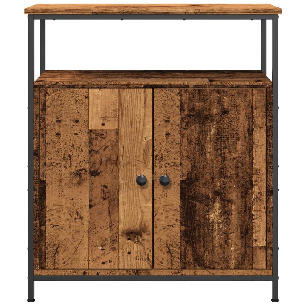 vidaXL Szafka, stare drewno, 70x30x80 cm, materiał drewnopochodny