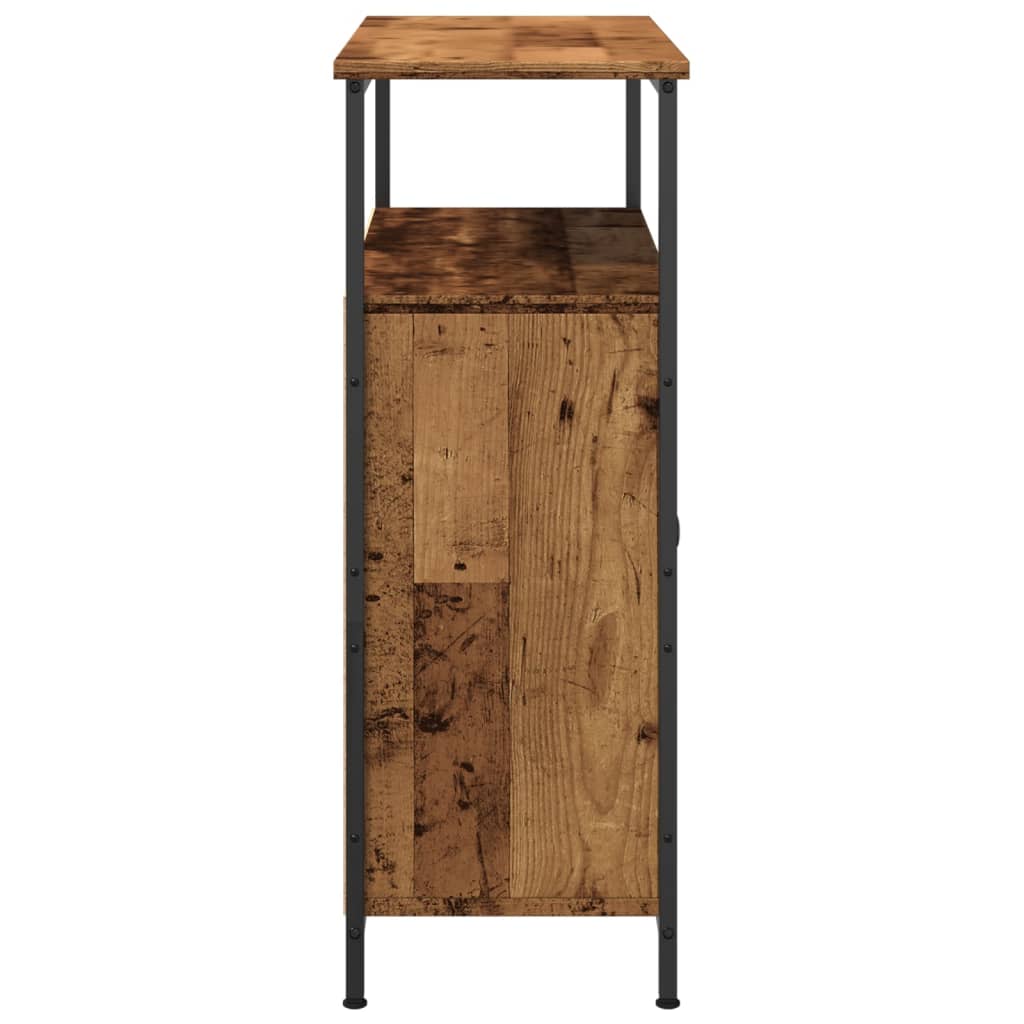 vidaXL Szafka, stare drewno, 70x30x80 cm, materiał drewnopochodny
