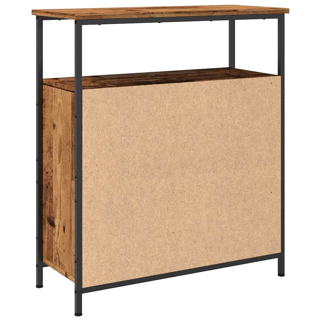 vidaXL Szafka, stare drewno, 70x30x80 cm, materiał drewnopochodny