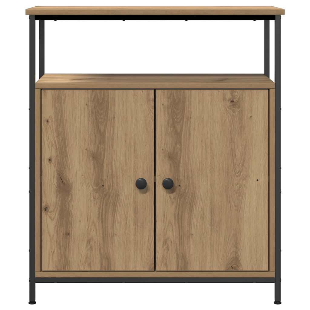 vidaXL Szafka, dąb artisan, 70x30x80 cm, materiał drewnopochodny