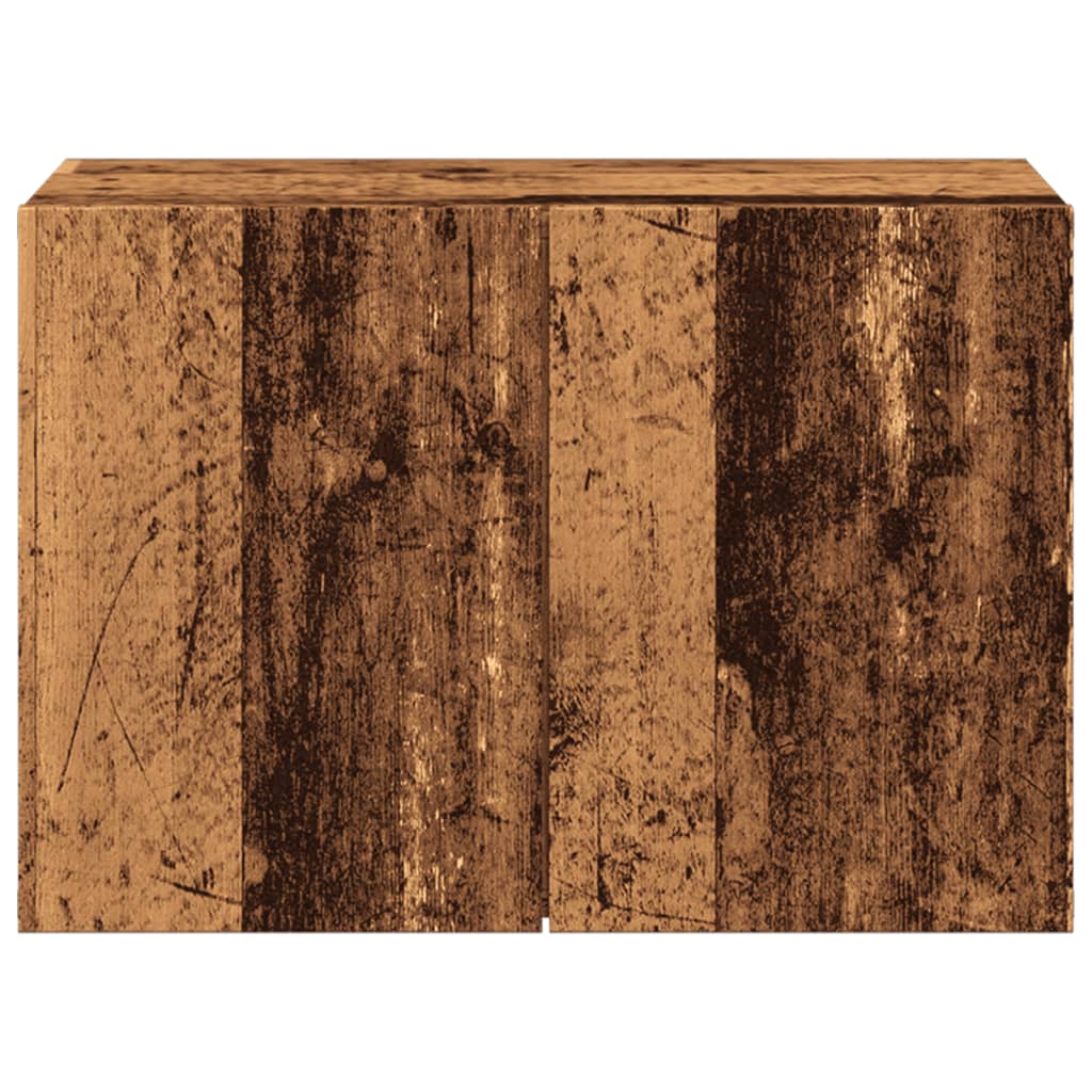 vidaXL Ścienna szafka TV, stare drewno, 60x30x41 cm