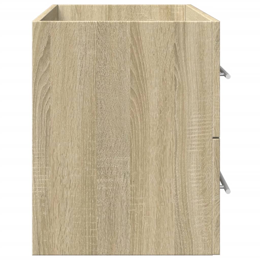 vidaXL Szafka pod umywalkę, stare drewno, 80x38,5x48 cm