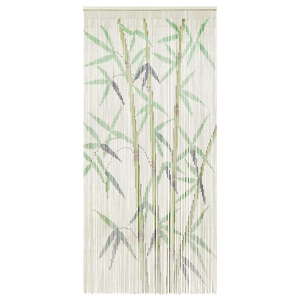 vidaXL Zasłona przeciw owadom z nadrukiem bambusowym 90x220 cm Bambus