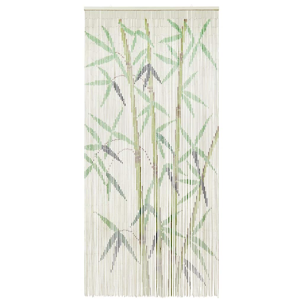 vidaXL Zasłona przeciw owadom z nadrukiem bambusowym 100x200 cm Bambus