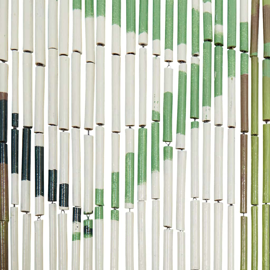 vidaXL Zasłona przeciw owadom z nadrukiem bambusowym 100x200 cm Bambus