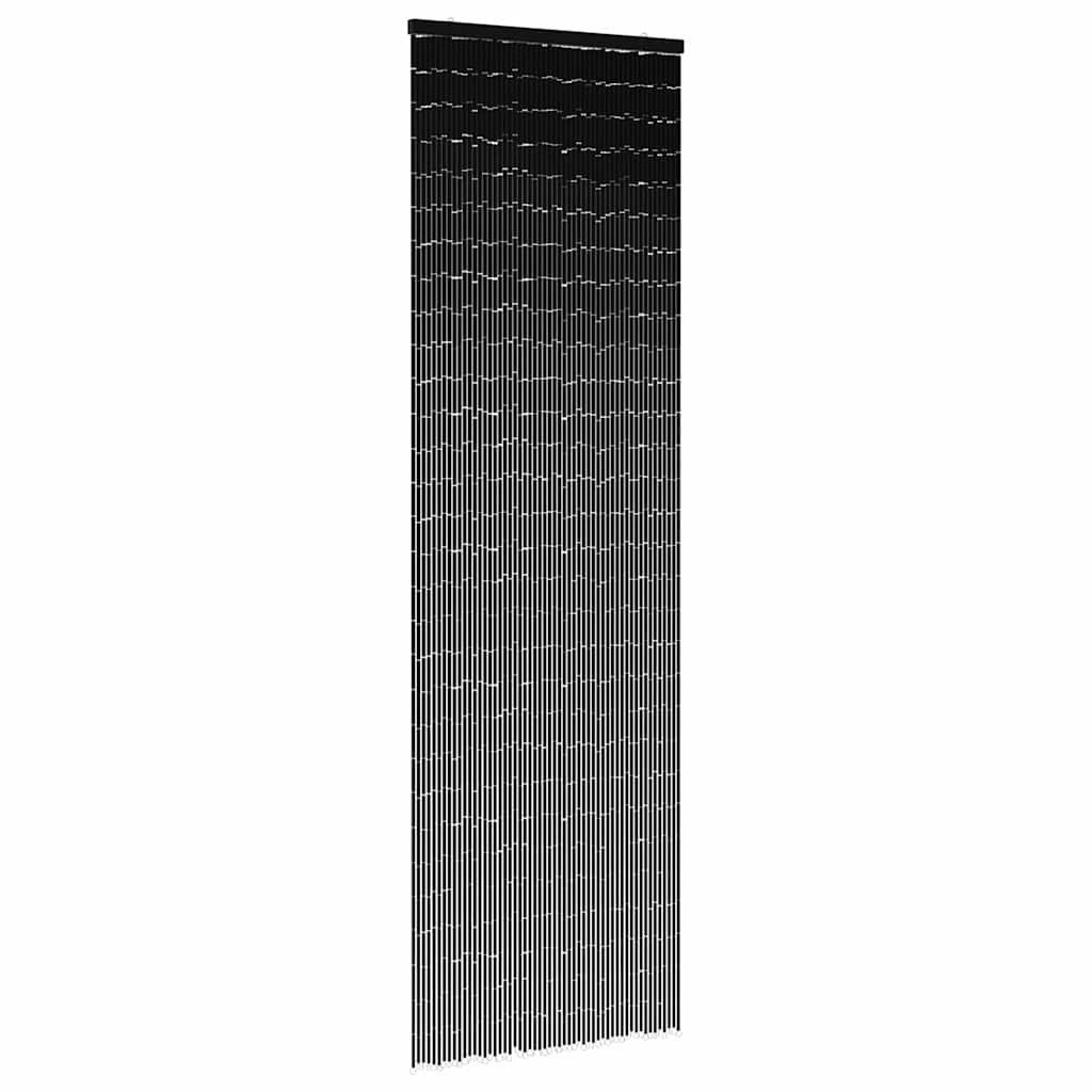vidaXL Zasłona przeciw owadom Ciemnoszara 56x185 cm Bambus