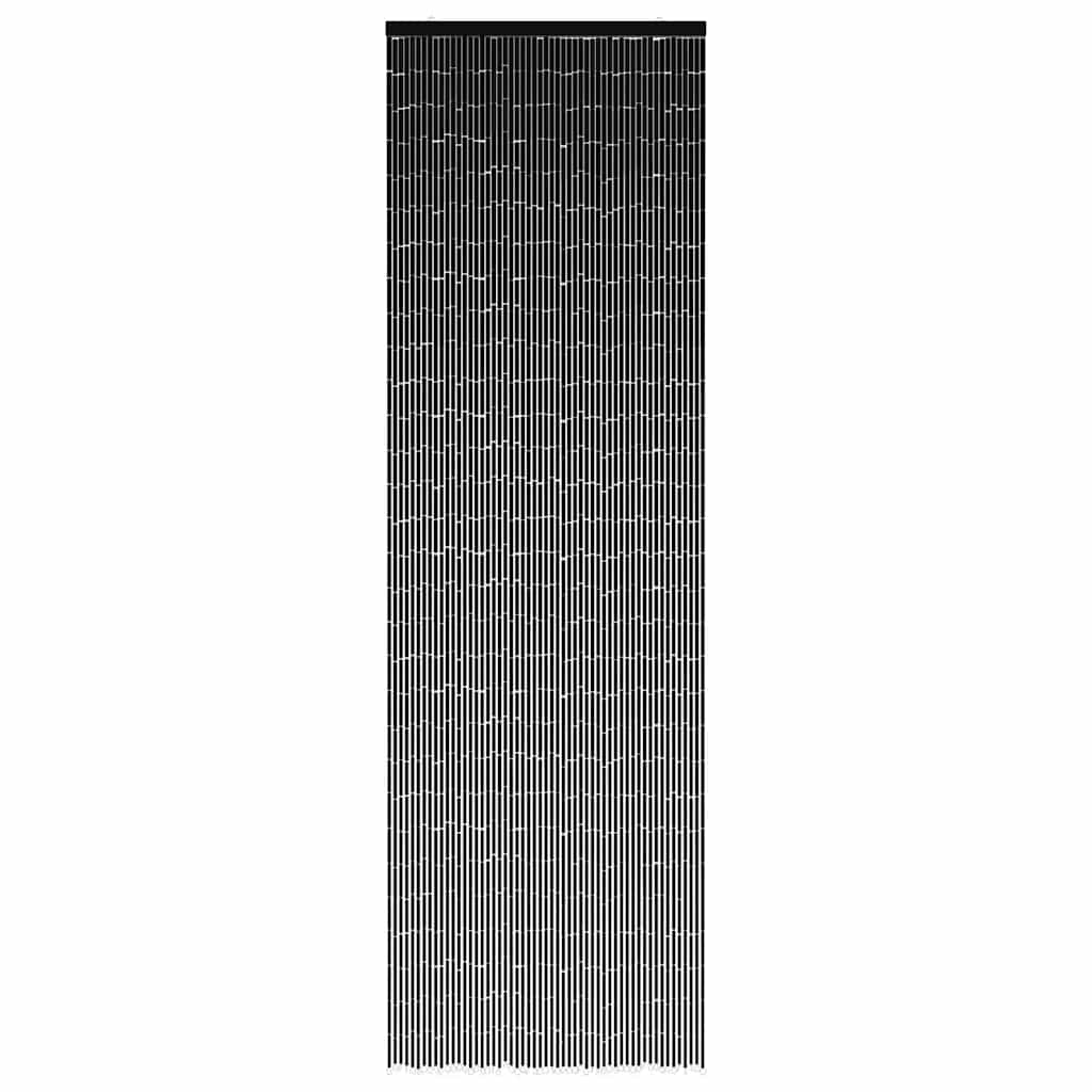 vidaXL Zasłona przeciw owadom Ciemnoszara 56x185 cm Bambus