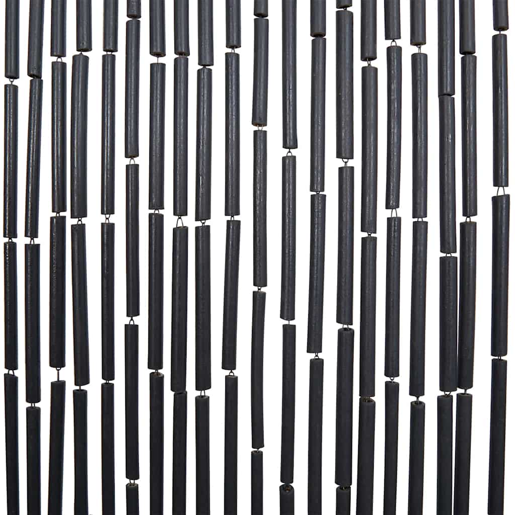 vidaXL Zasłona przeciw owadom Ciemnoszara 100x200 cm Bambus