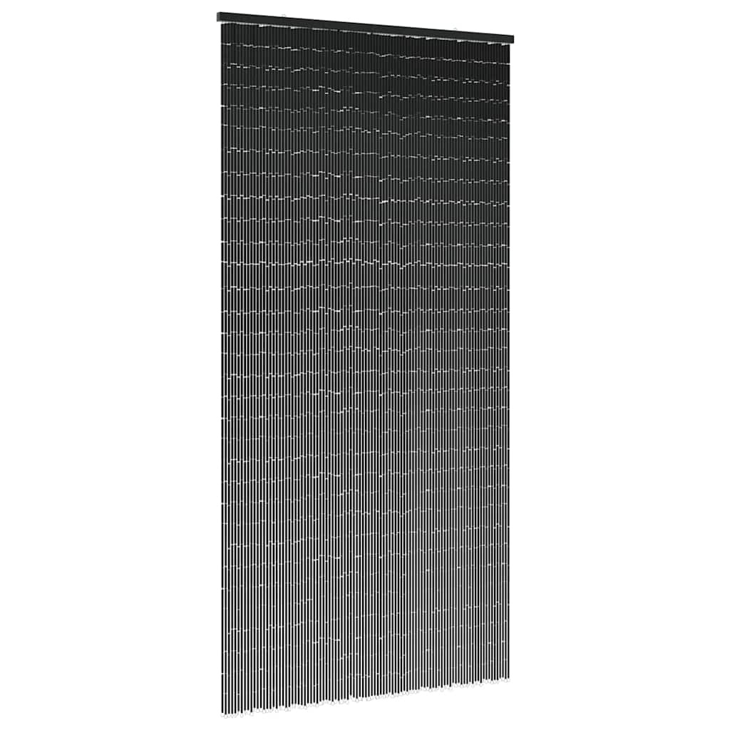 vidaXL Zasłona przeciw owadom Ciemnoszara 100x220 cm Bambus