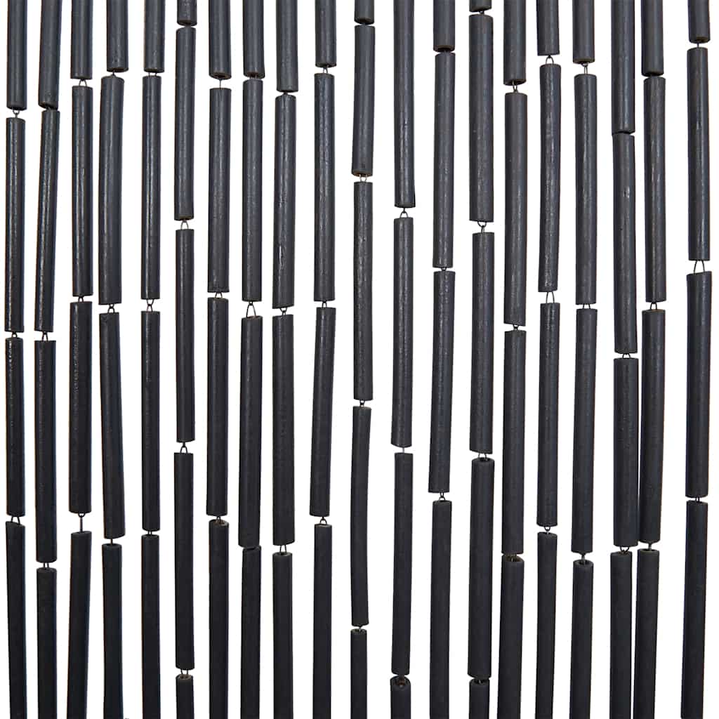 vidaXL Zasłona przeciw owadom Ciemnoszara 100x220 cm Bambus