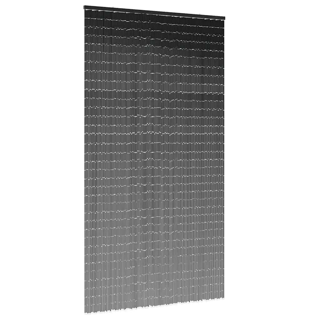 vidaXL Zasłona przeciw owadom Ciemnoszara 120x220 cm Bambus