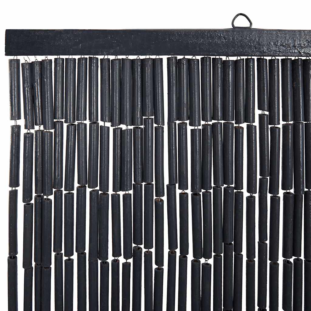 vidaXL Zasłona przeciw owadom Ciemnoszara 120x220 cm Bambus