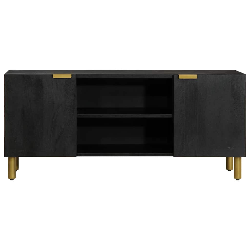 vidaXL Szafka pod telewizor, czarna, 105x33x46 cm