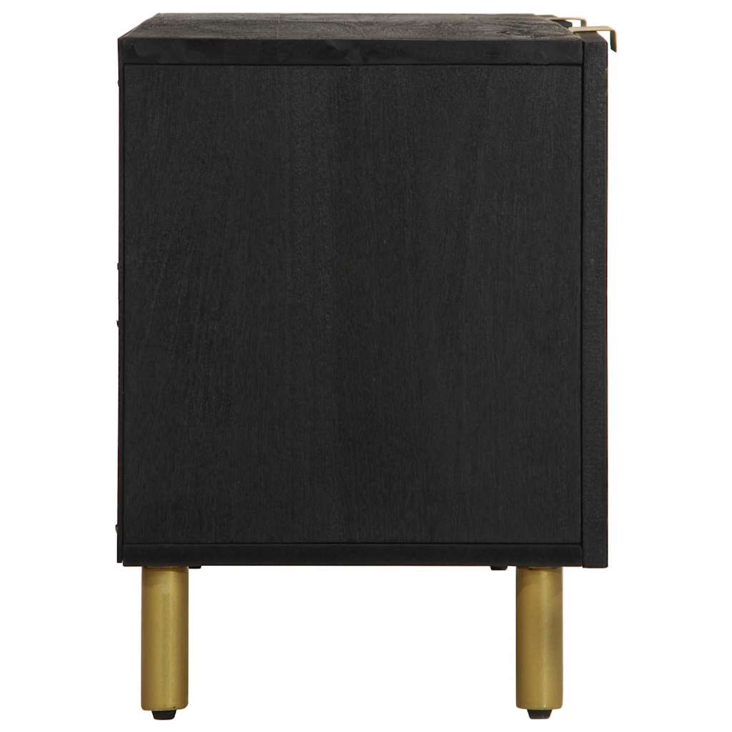 vidaXL Szafka pod telewizor, czarna, 105x33x46 cm