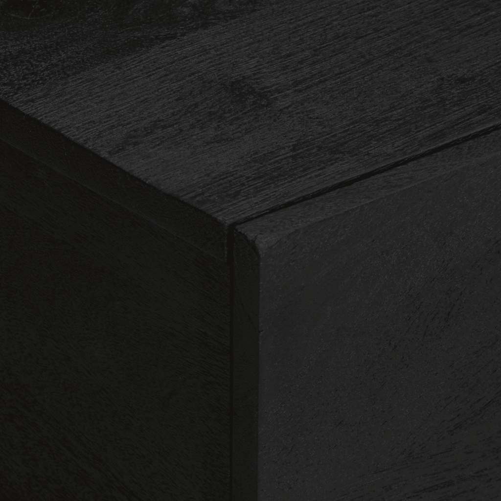 vidaXL Stolik kawowy, czarny, 100x54x40 cm, materiał drewnopochodny