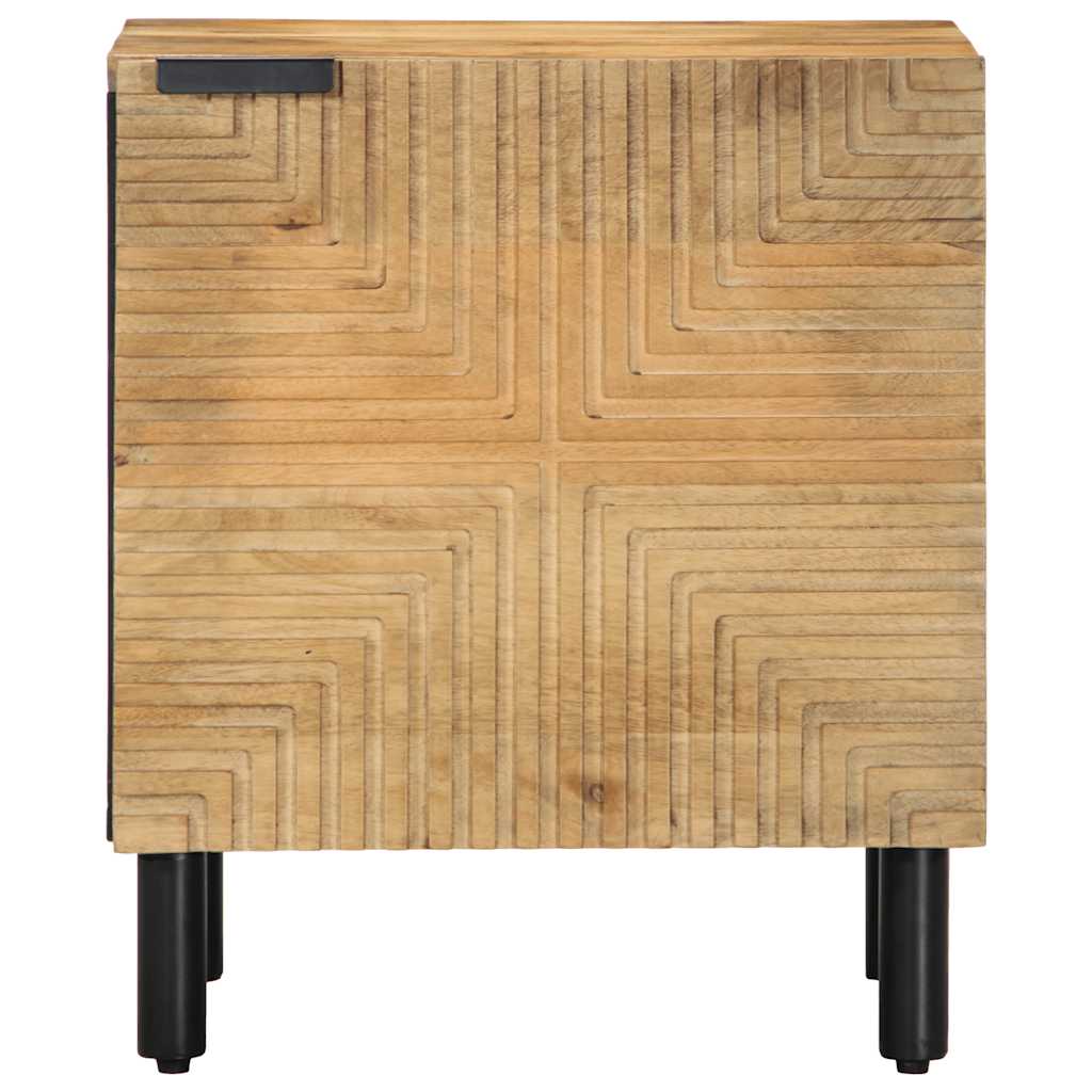 vidaXL Szafka nocna Brązowa 40x33x46 cm Drewno lite Mango
