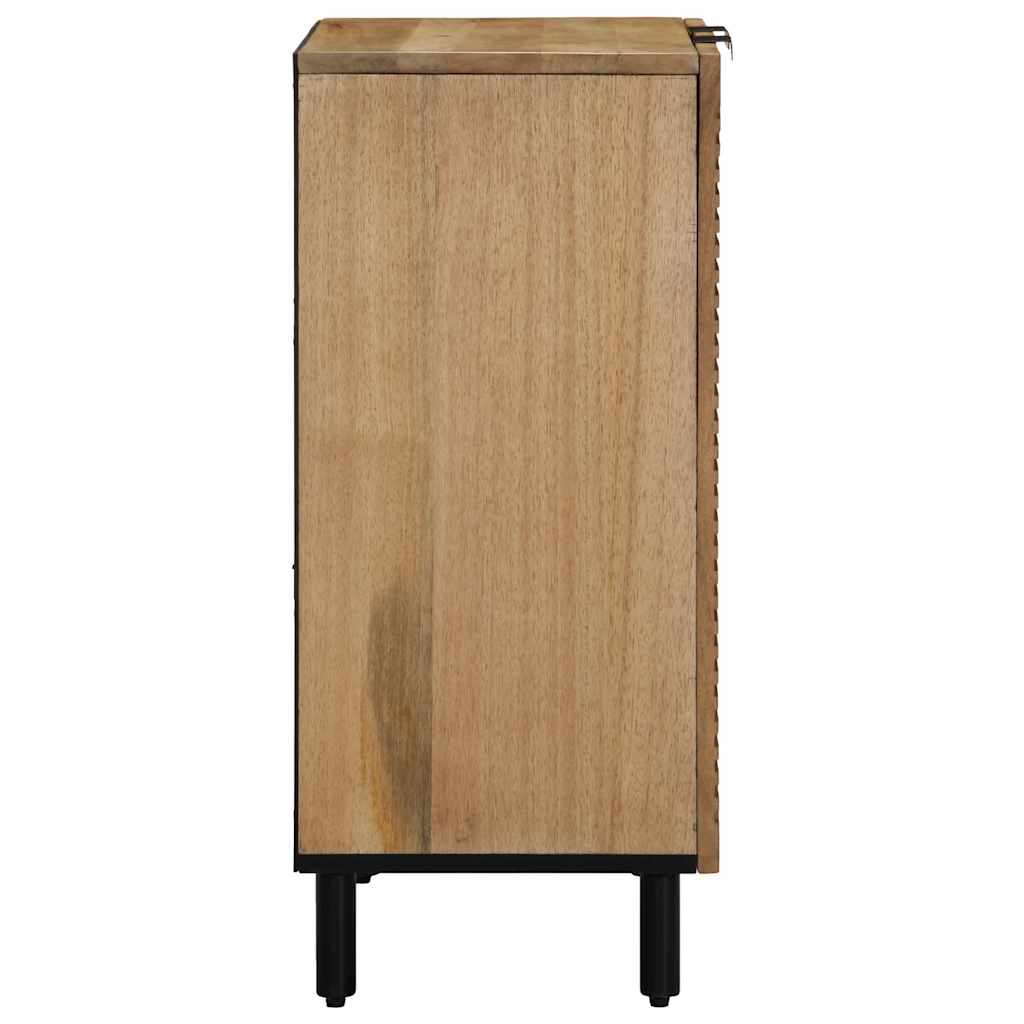 vidaXL Komoda Brązowa 60x33x75 cm Drewno lite Mango