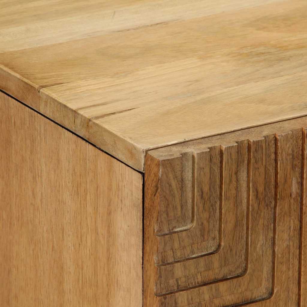 vidaXL Komoda Brązowa 60x33x75 cm Drewno lite Mango