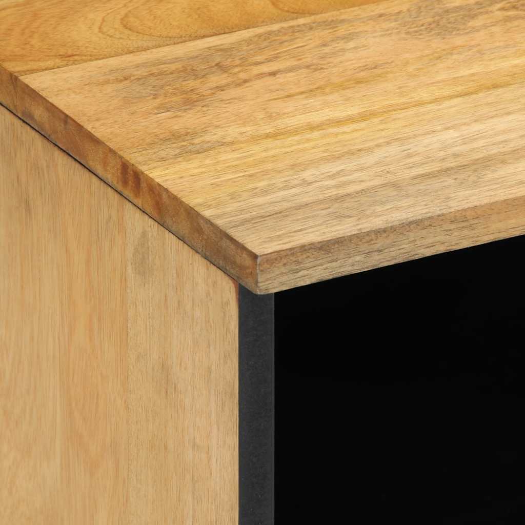 vidaXL Szafka nocna Brązowa 40x33x46 cm Drewno lite Mango
