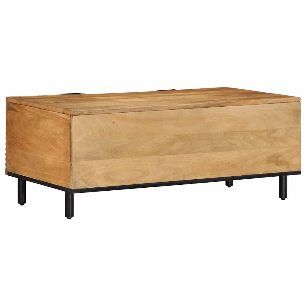 vidaXL Stolik kawowy Brązowy 100x54x40 cm Drewno lite Mango