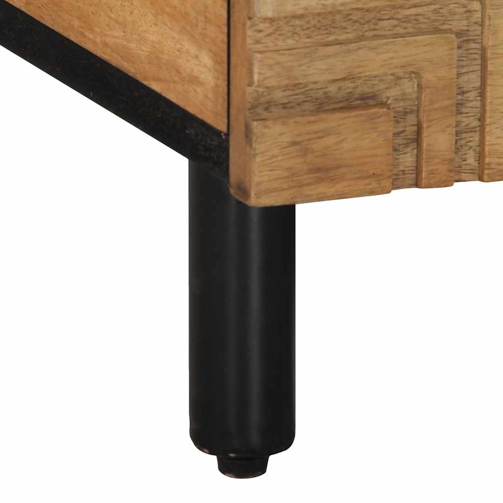 vidaXL Stolik kawowy Brązowy 100x54x40 cm Drewno lite Mango