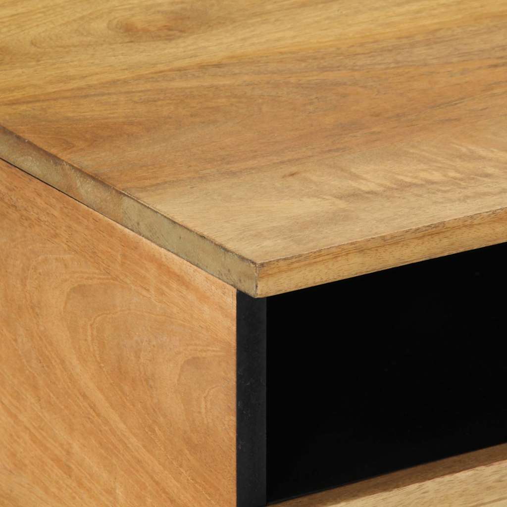 vidaXL Stolik kawowy Brązowy 80x54x40 cm Drewno lite Mango