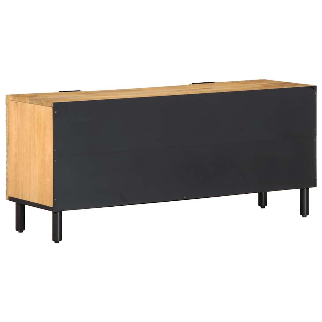 vidaXL Szafka RTV Brązowa 105x33x46 cm Drewno lite Mango
