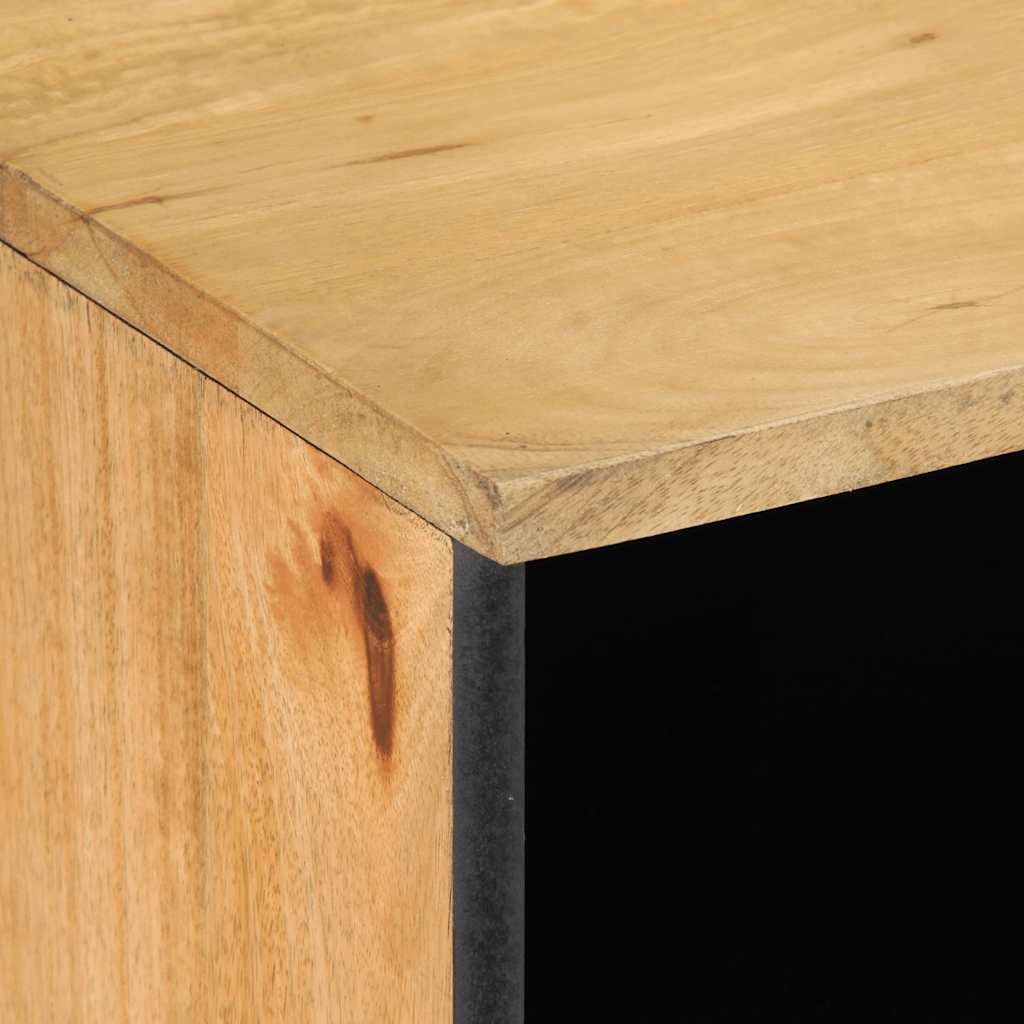 vidaXL Szafka RTV Brązowa 100x33x46 cm Drewno lite Mango