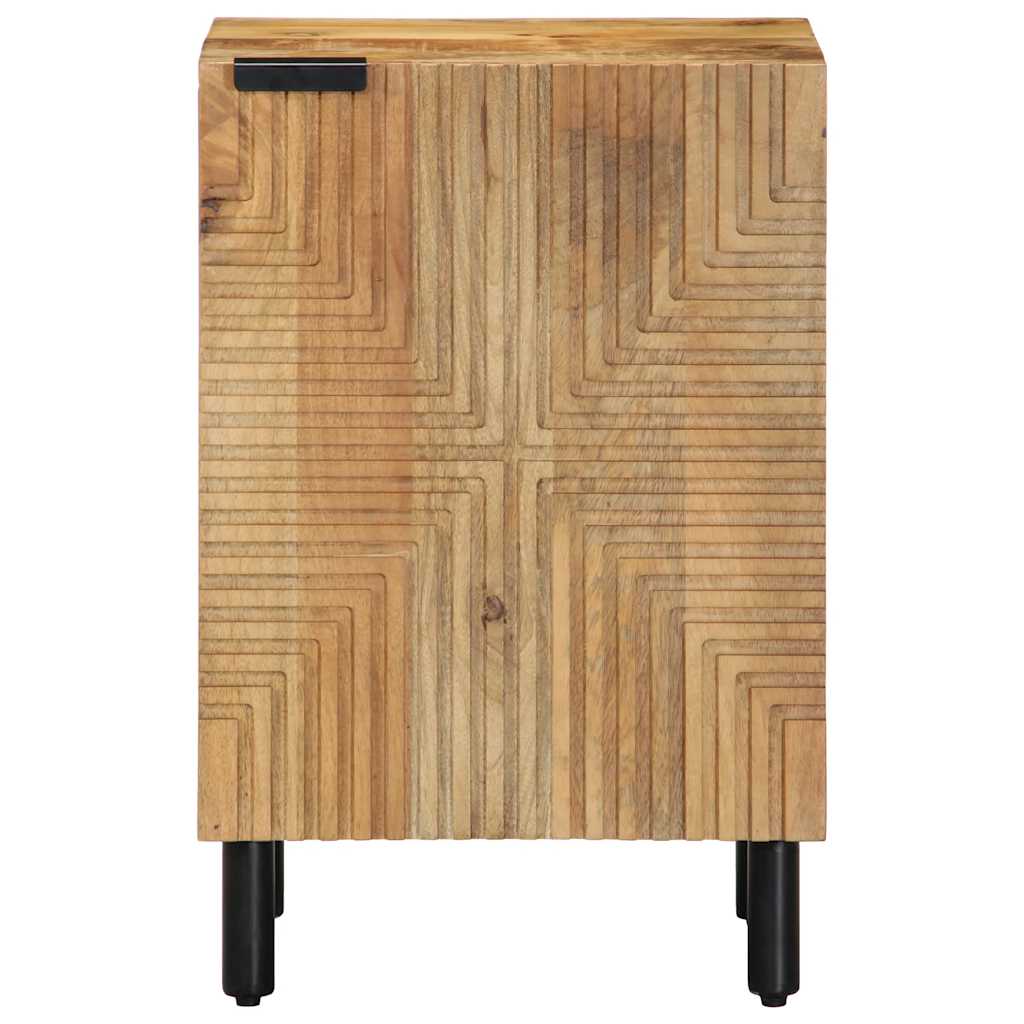vidaXL Szafka łazienkowa brązowa 38x33,5x58 cm lite drewno mango