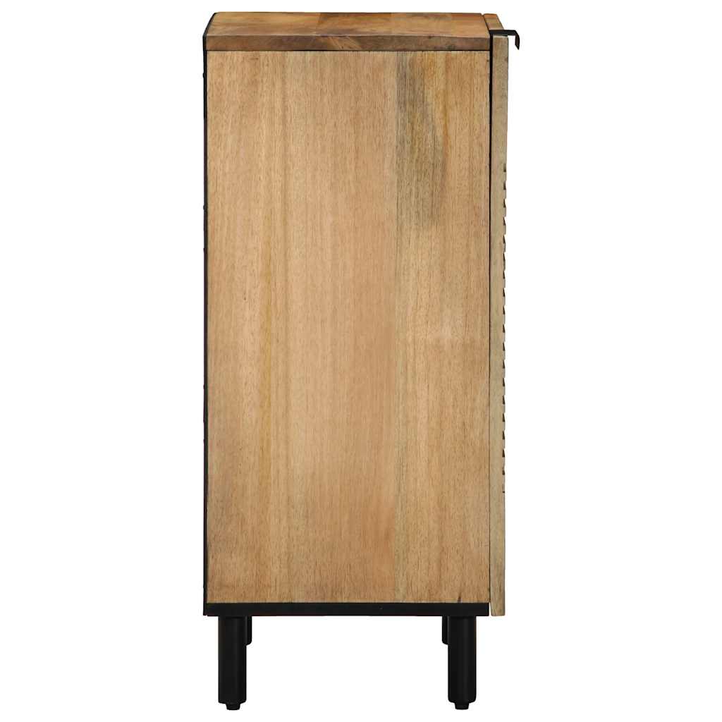 vidaXL Komoda Brązowa 40x33x75 cm Drewno lite Mango