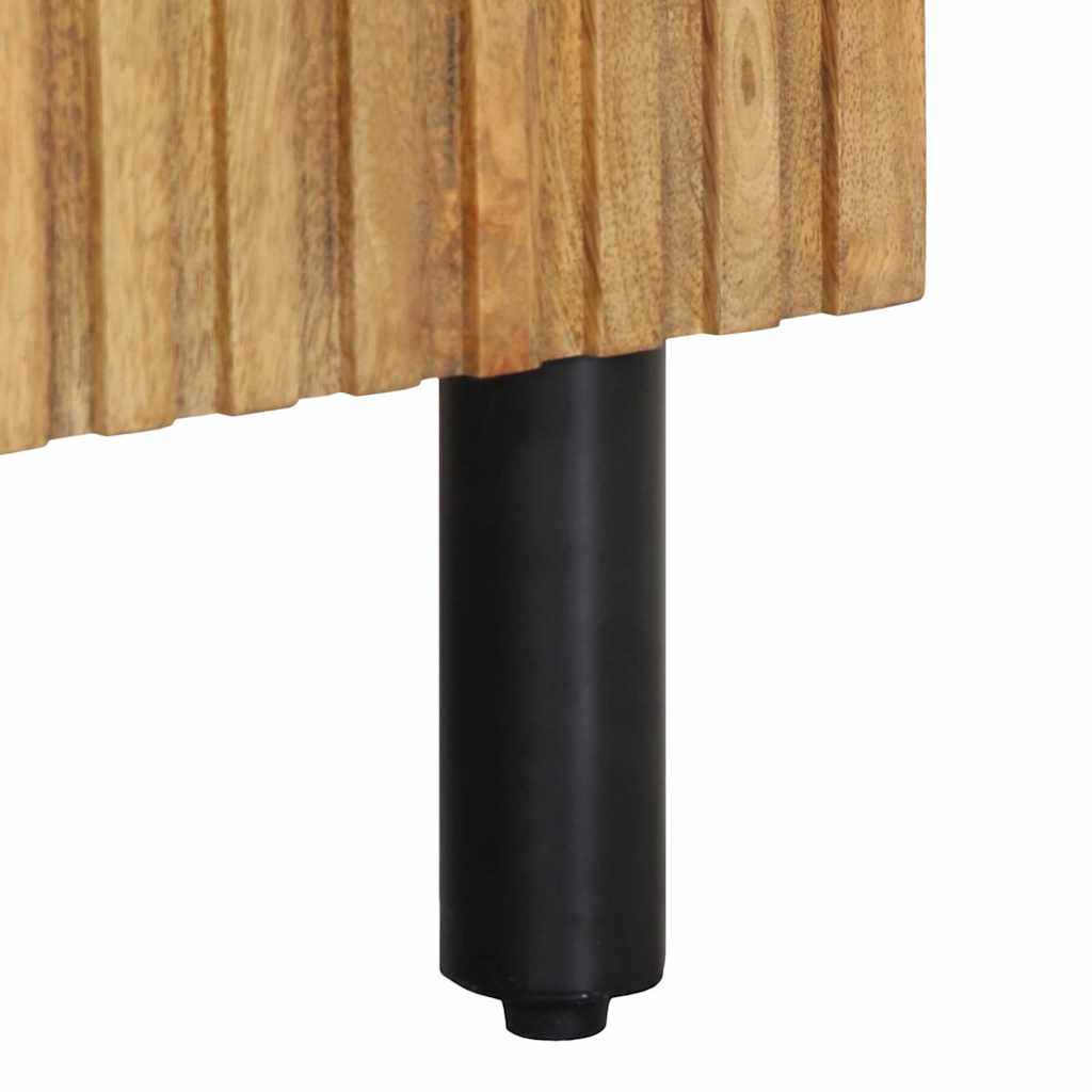 vidaXL Komoda Brązowa 40x33x75 cm Drewno lite Mango