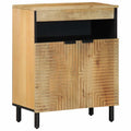 vidaXL Komoda Brązowa 60x33x75 cm Drewno lite Mango
