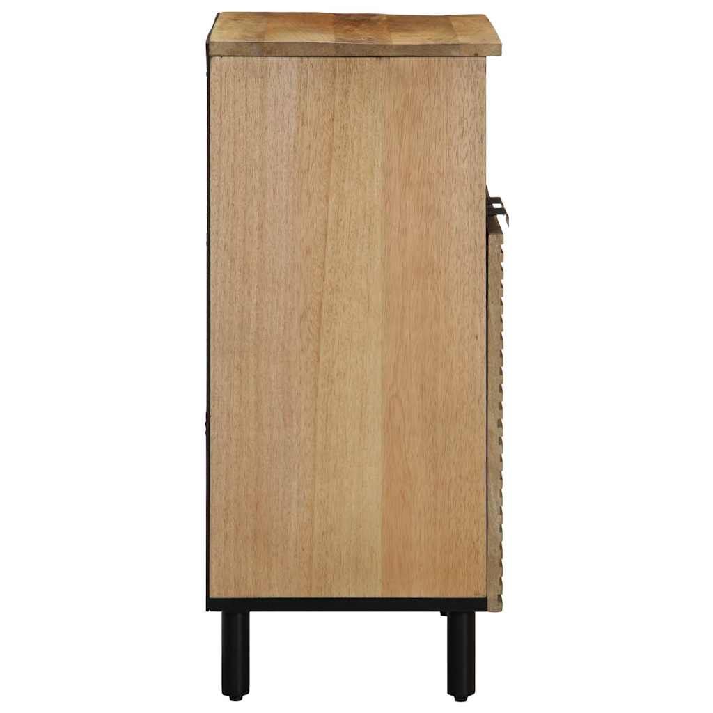 vidaXL Komoda Brązowa 60x33x75 cm Drewno lite Mango