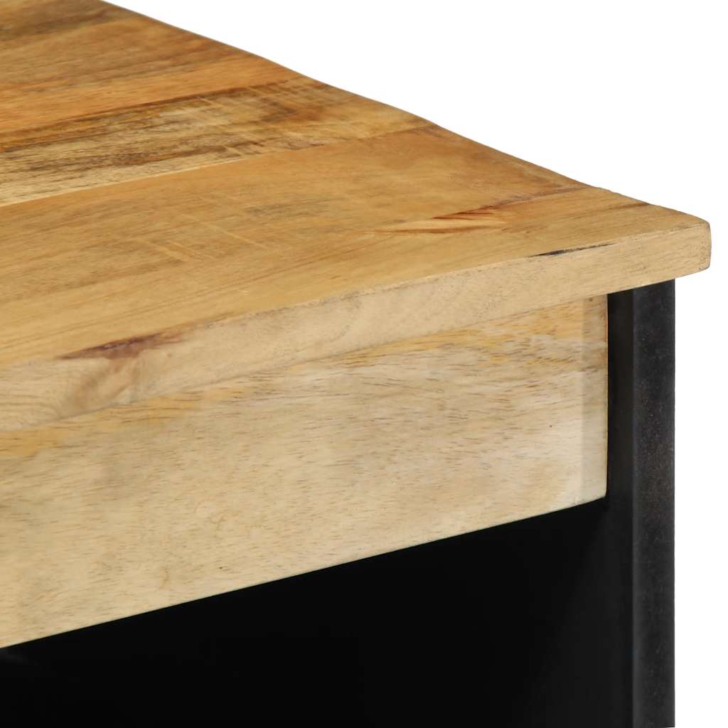 vidaXL Komoda Brązowa 60x33x75 cm Drewno lite Mango