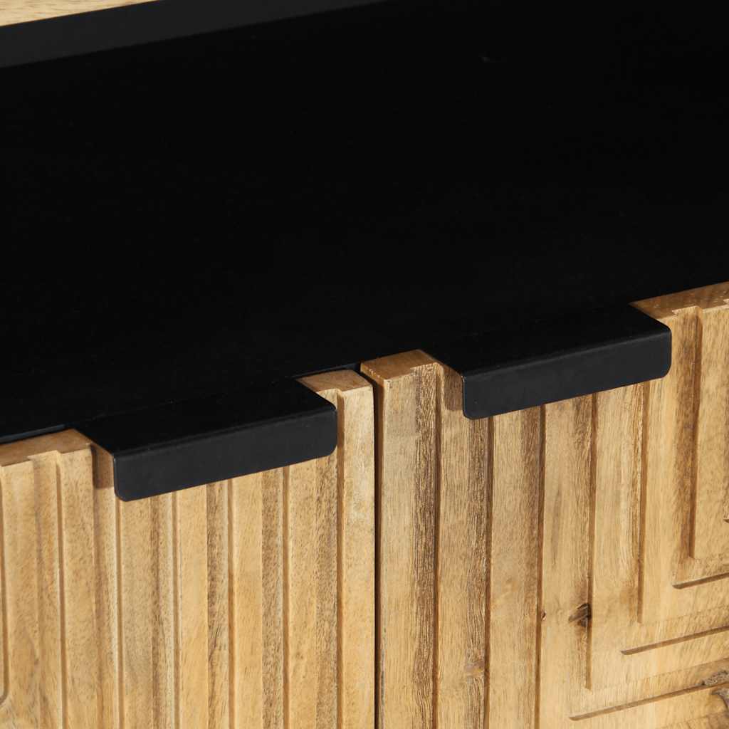 vidaXL Komoda Brązowa 60x33x75 cm Drewno lite Mango