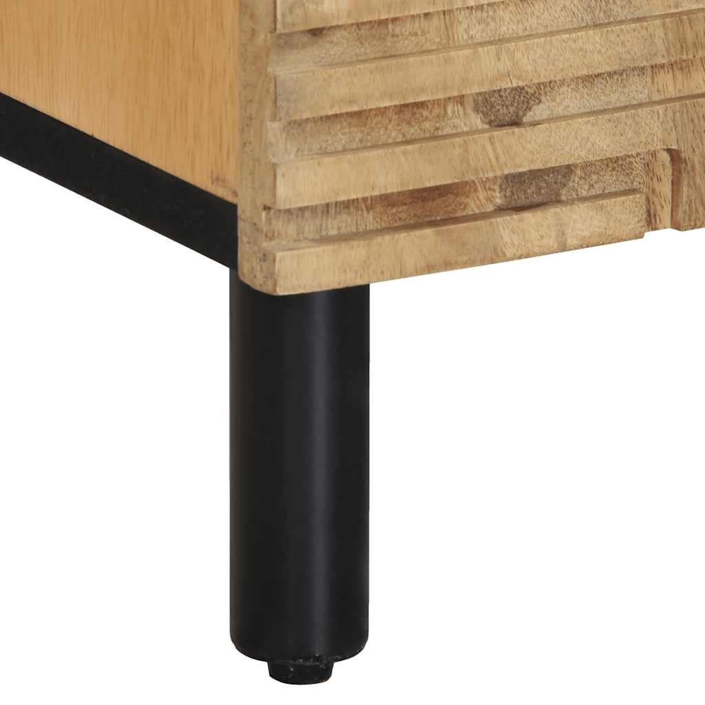 vidaXL Komoda Brązowa 60x33x75 cm Drewno lite Mango