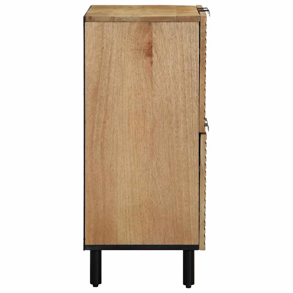 vidaXL Komoda Brązowa 60x33x75 cm Drewno lite Mango
